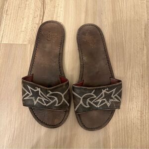 Freebird Slip on Flat Sandals